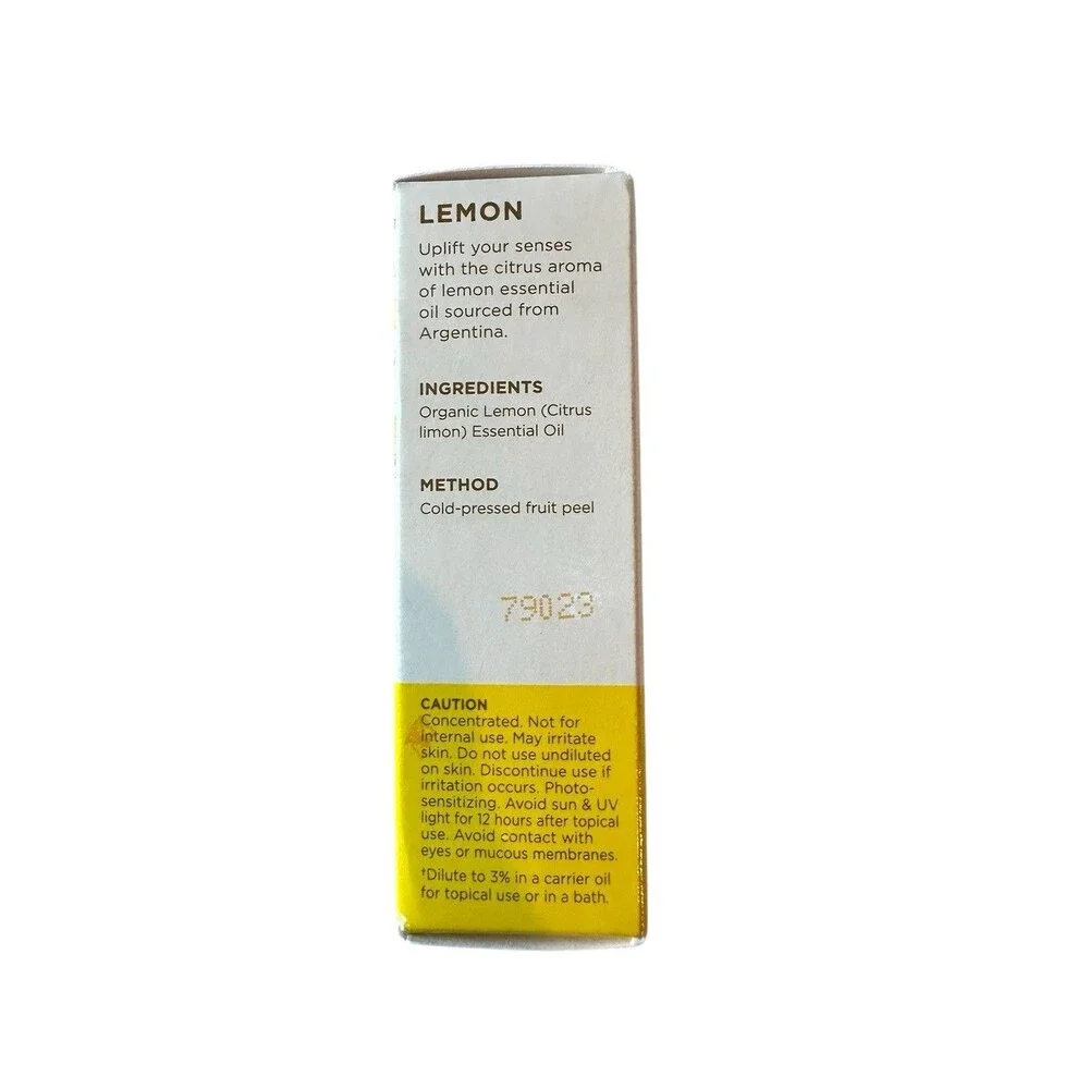 NEW Radiance Lemon Essential Oil Citrus Limon 100% Pure 15ml Undiluted Tested